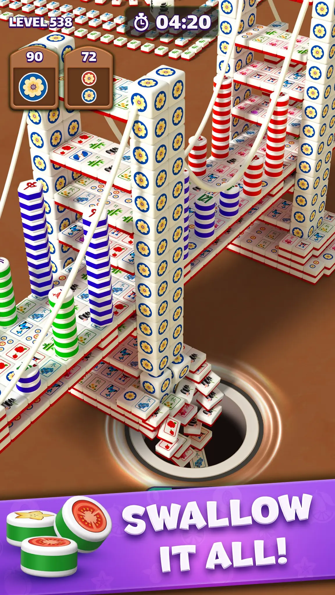 Скриншот Tiles in Hole: Black Hole 3