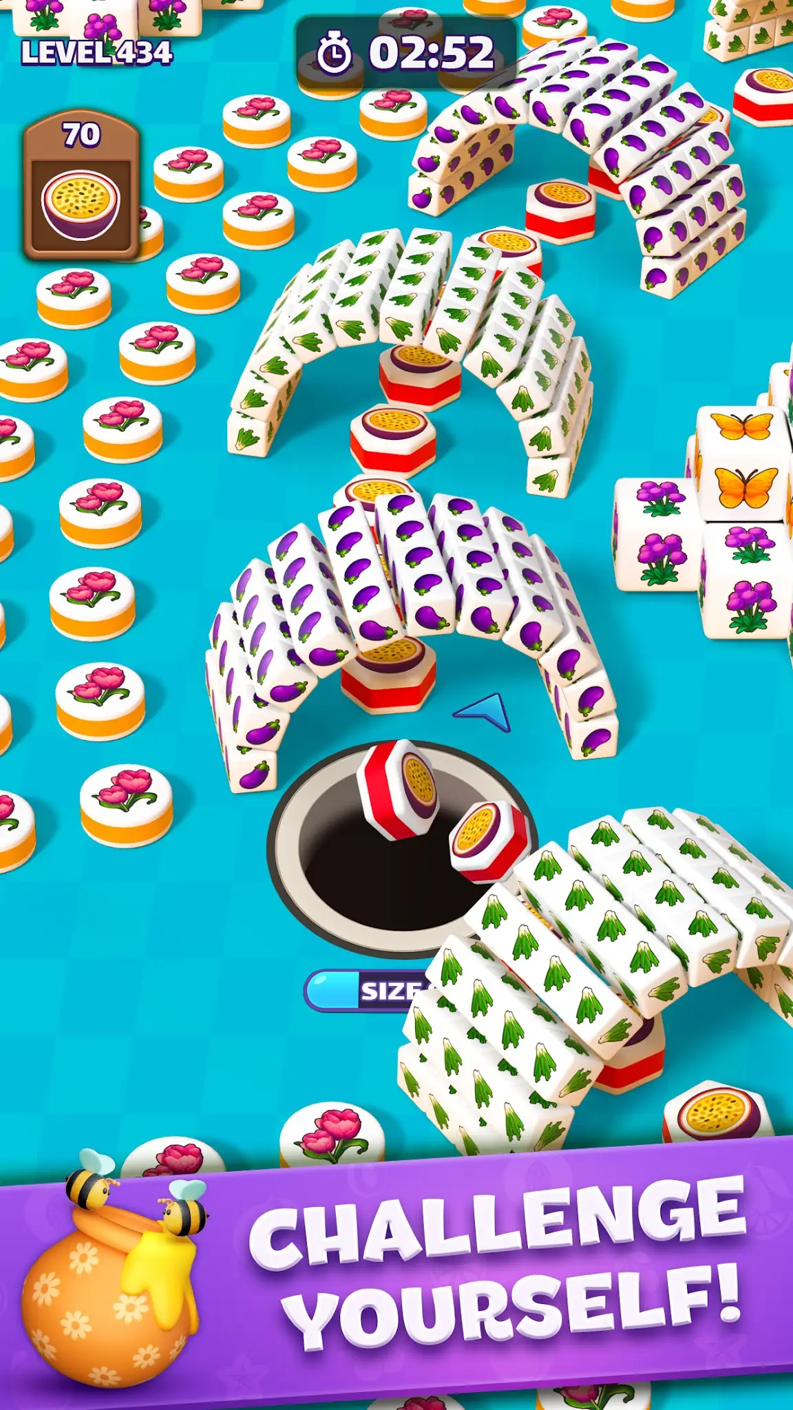 Скриншот Tiles in Hole: Black Hole 6