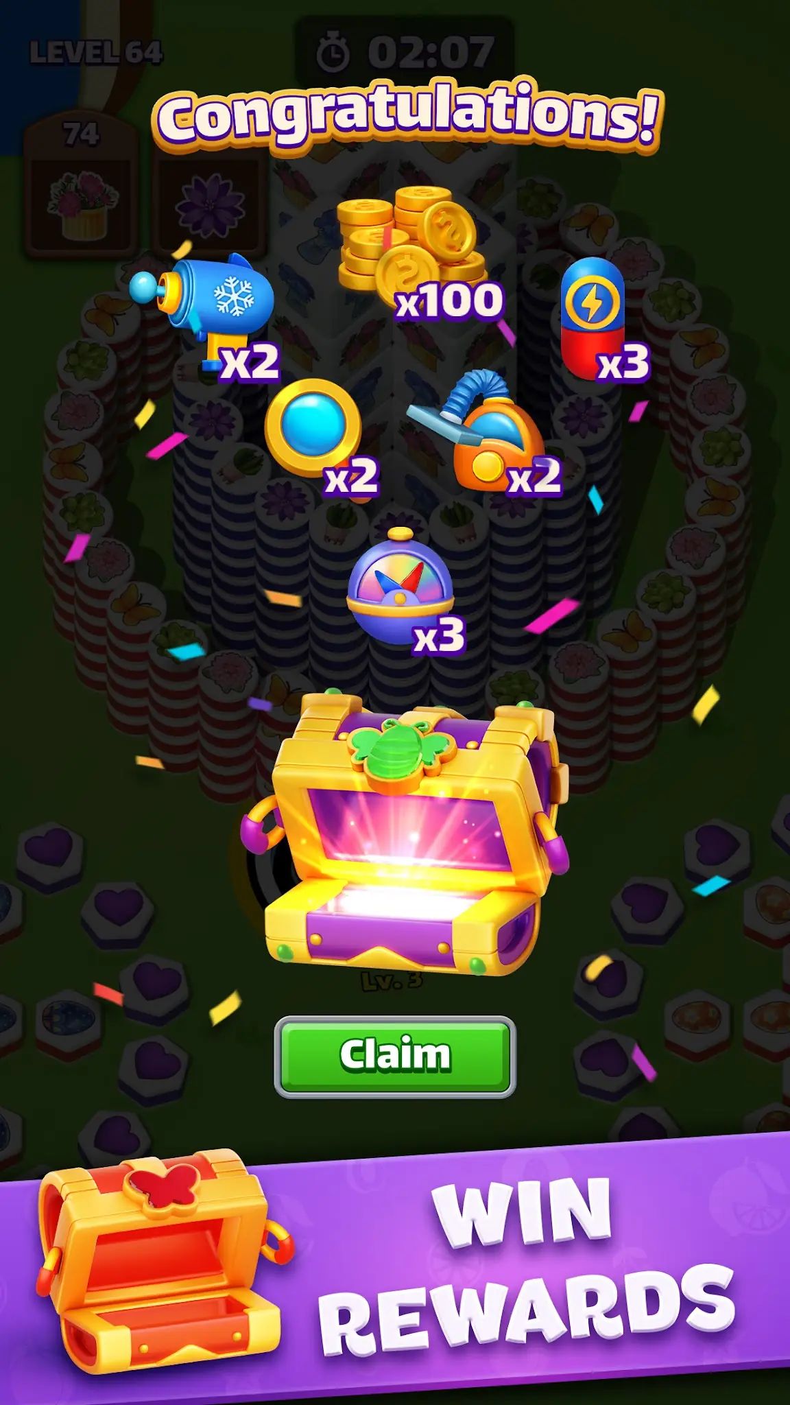 Скриншот Tiles in Hole: Black Hole 7