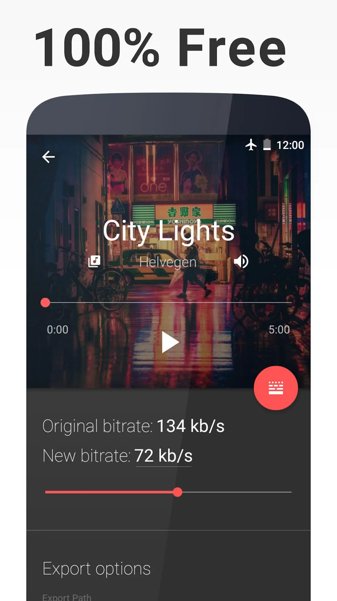 Скріншот Timbre: Audio/Video Cut Join 4