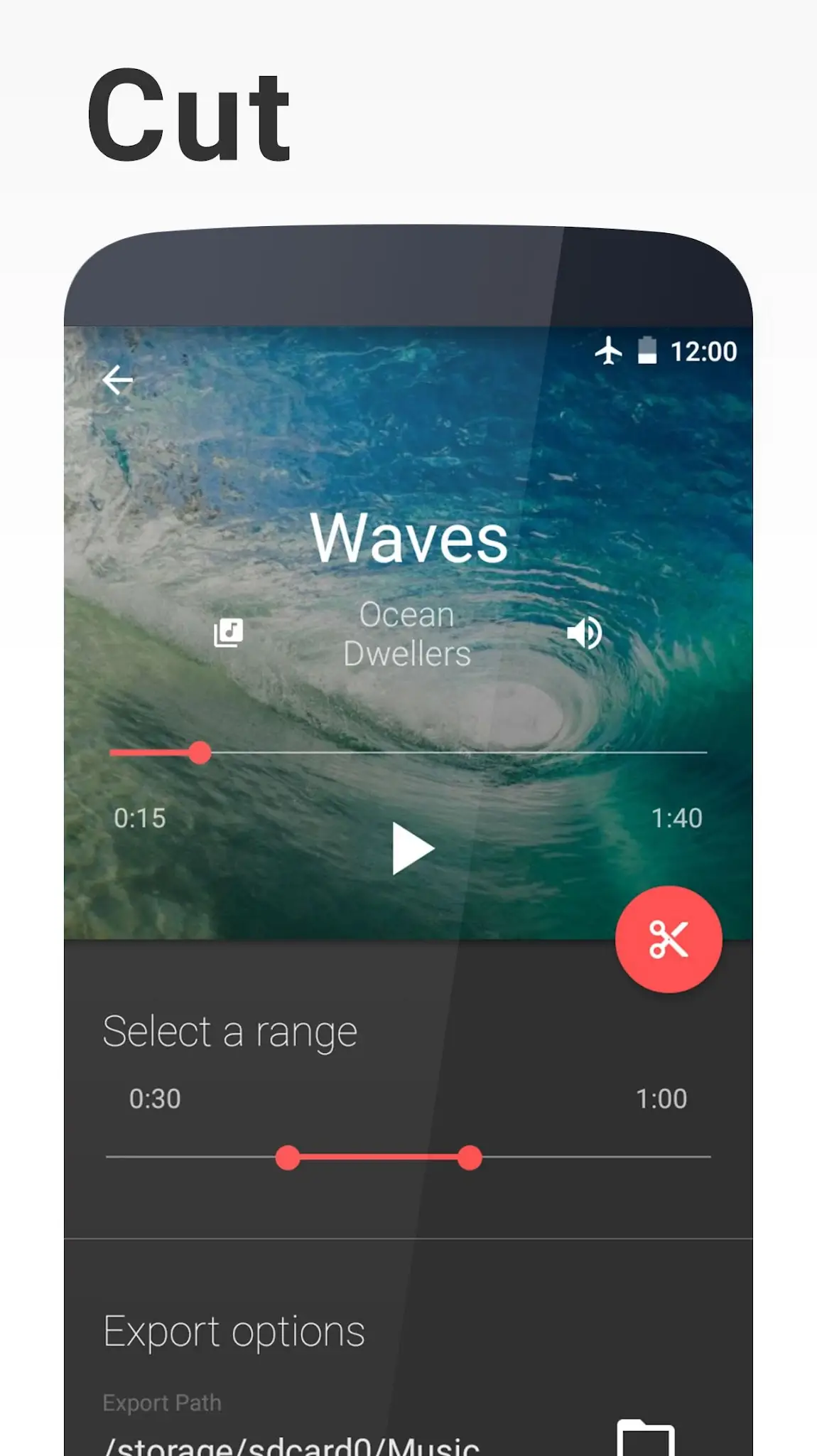 Скріншот Timbre: Audio/Video Cut Join 5
