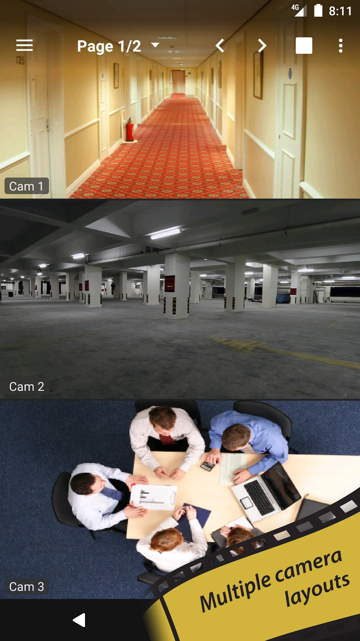 Скриншот tinyCam Monitor 3