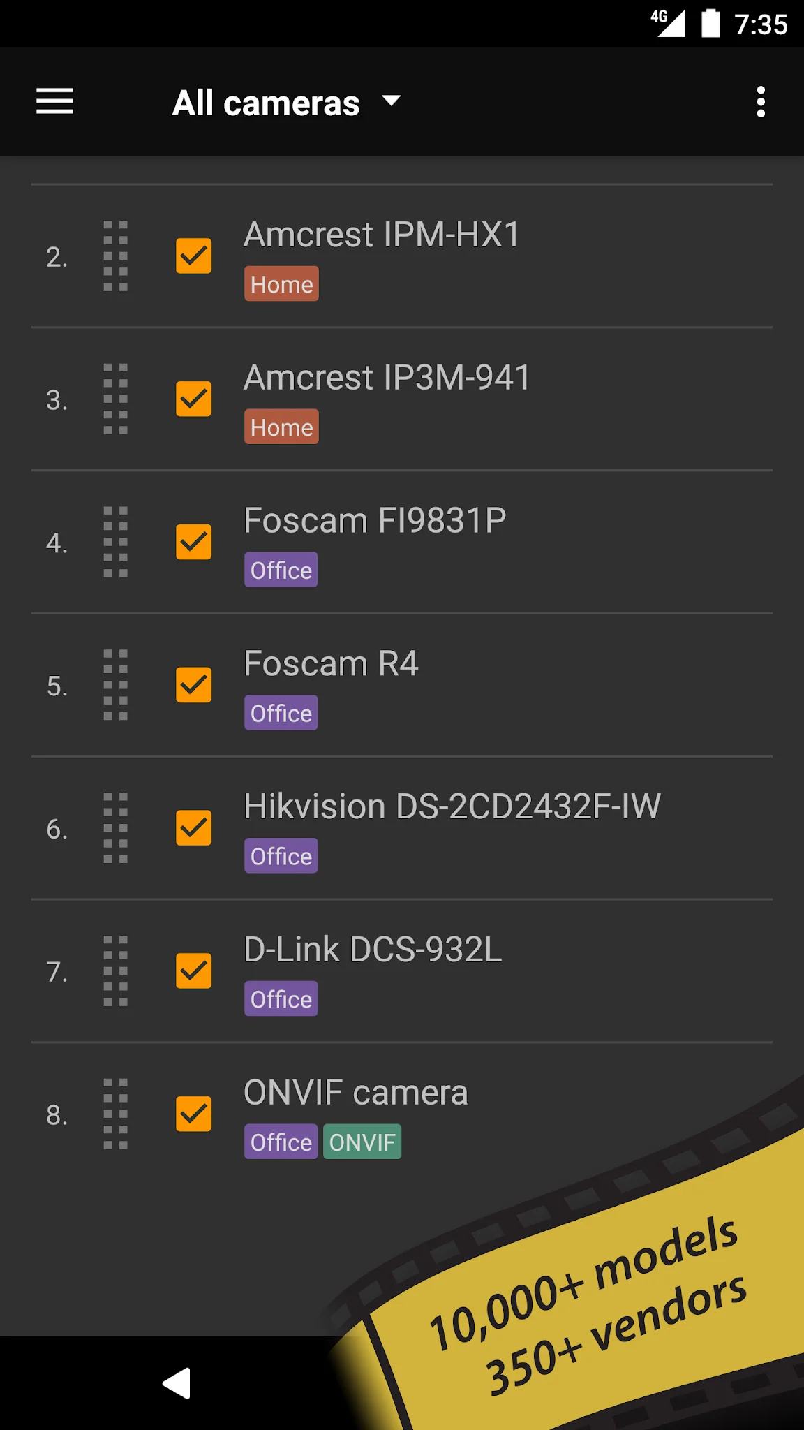 Скриншот tinyCam Monitor 4