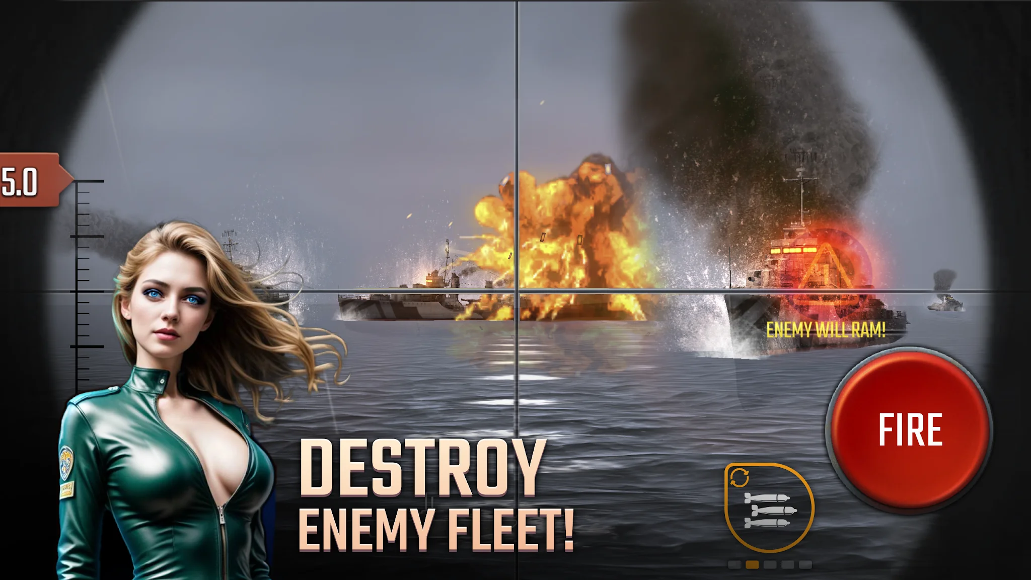 Snímek obrazovky Uboat Attack 1