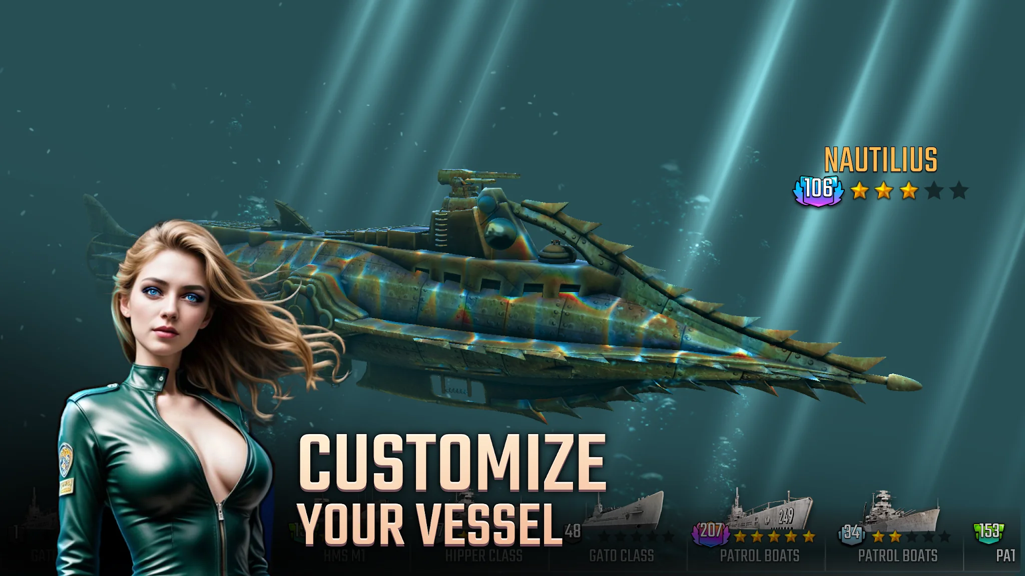 Snímek obrazovky Uboat Attack 4