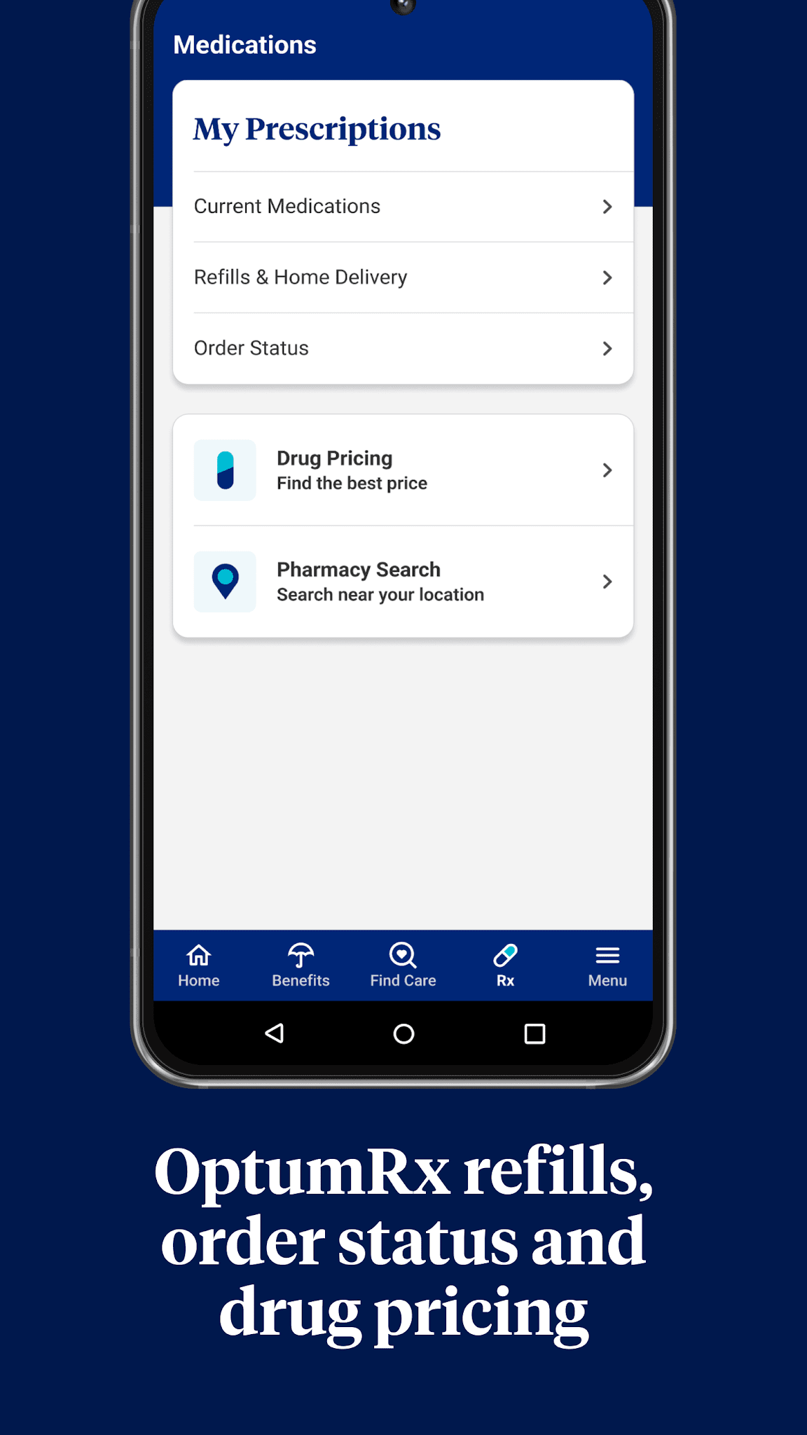 Captura de pantalla UnitedHealthcare 5