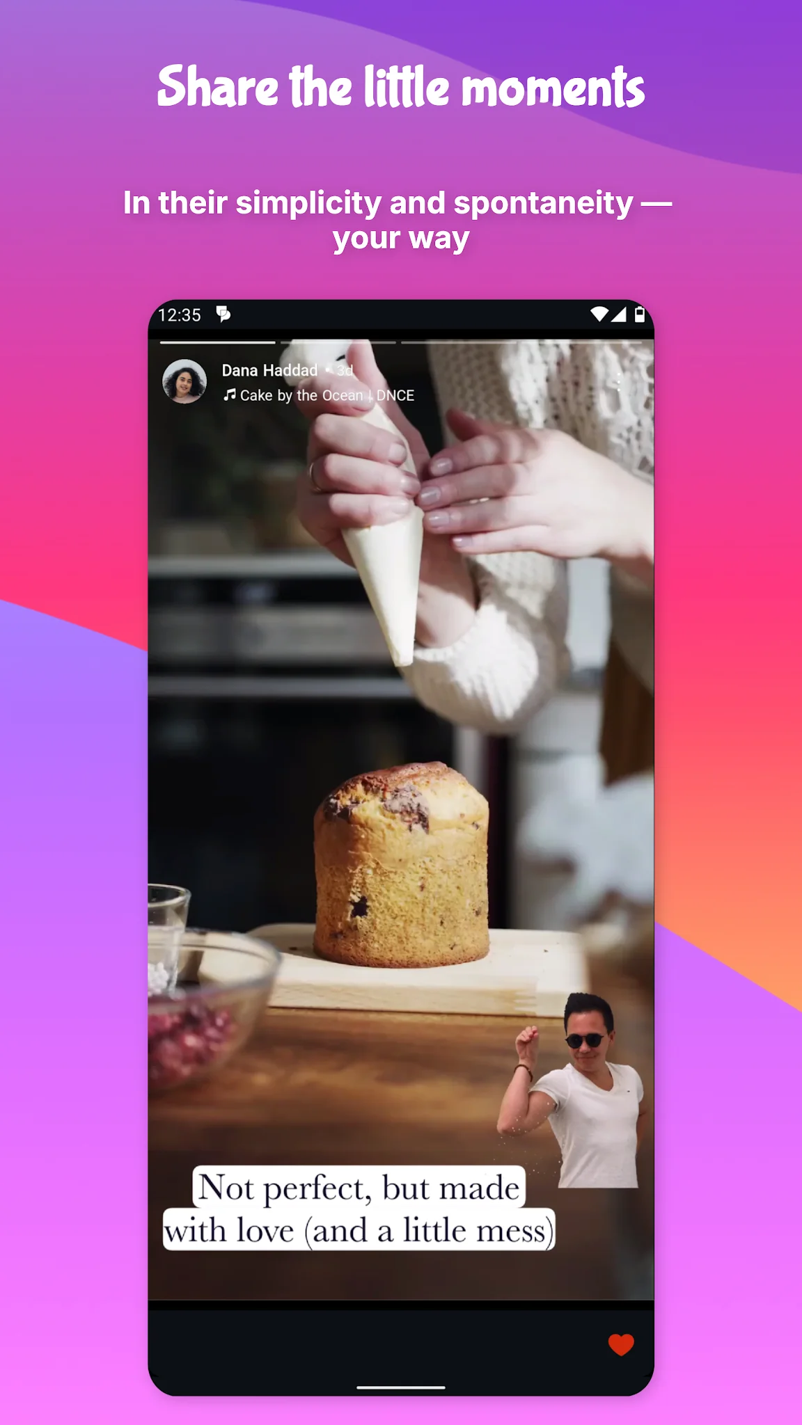Скриншот UpScrolled 3