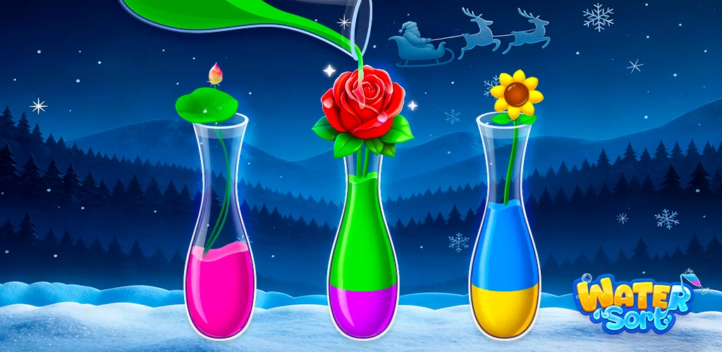 Water Sort! Color Sort Puzzle game cover art for Android