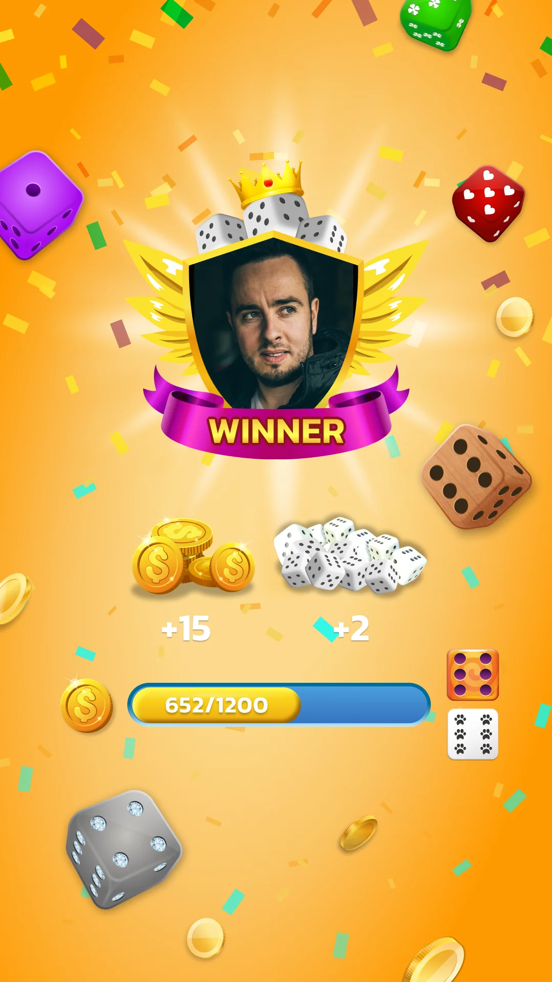 ภาพหน้าจอ Yatzy - Fun Classic Dice Game 8