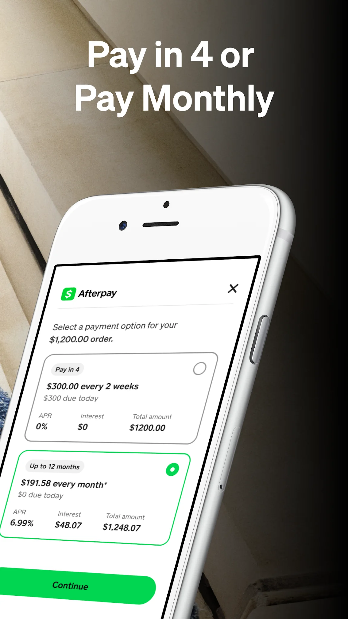 Скріншот Afterpay: Pay over time 2