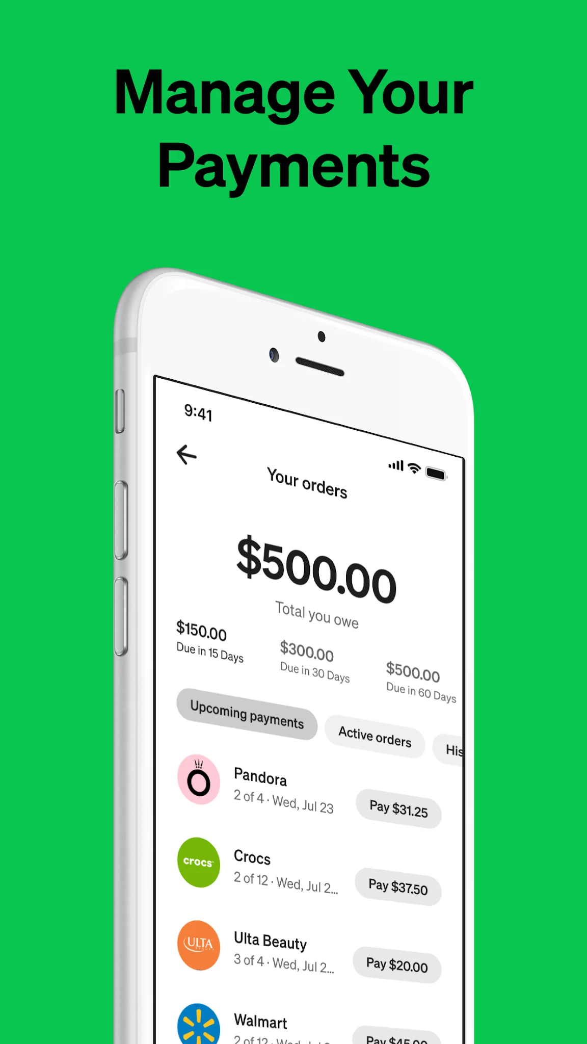 Скріншот Afterpay: Pay over time 4