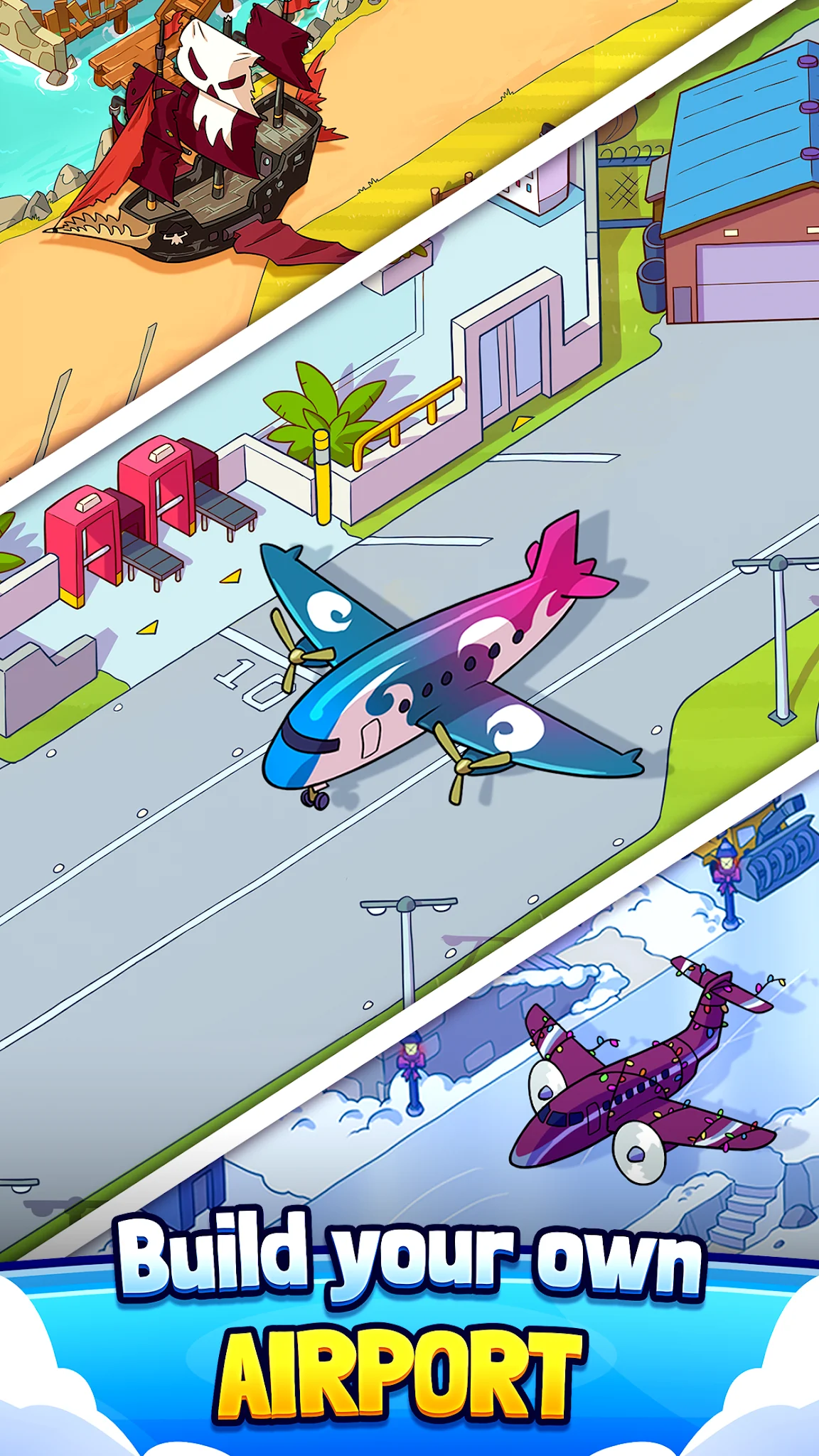 Скриншот Airport BillionAir Idle Tycoon 1