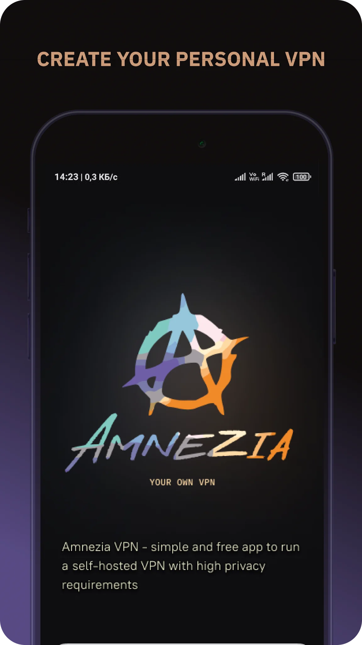 Screenshot Amnezia VPN 2