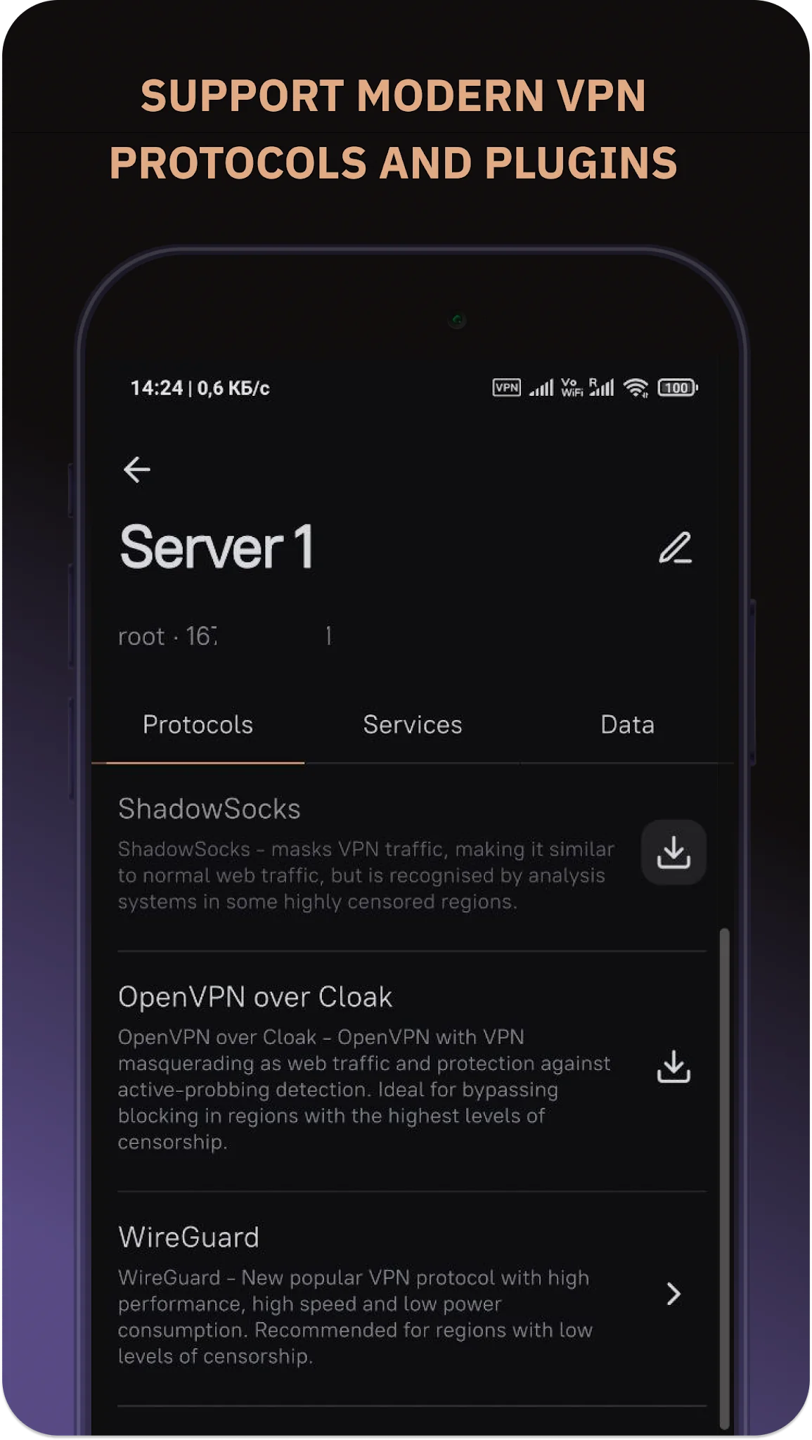 Screenshot Amnezia VPN 4