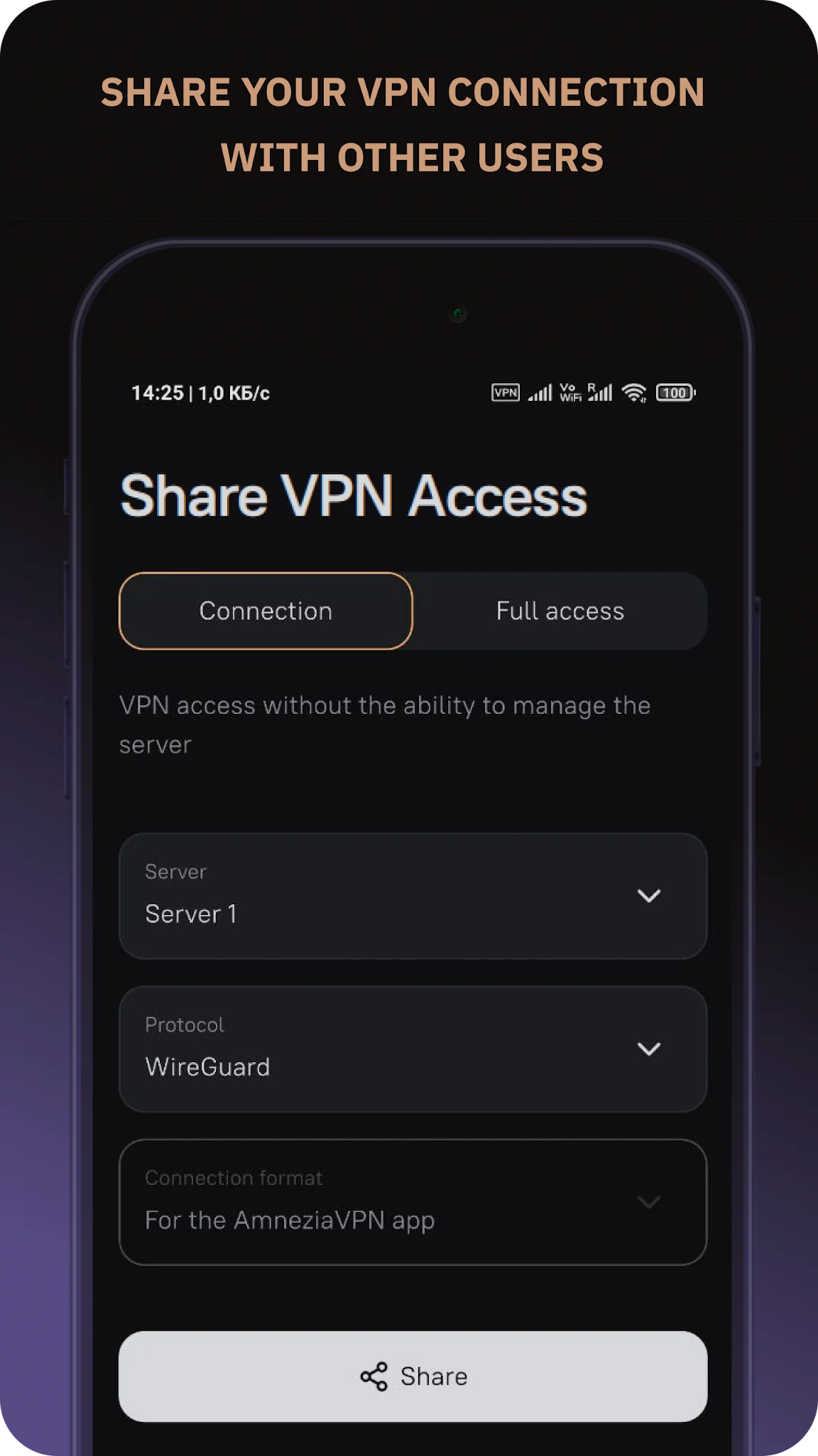 Screenshot Amnezia VPN 8