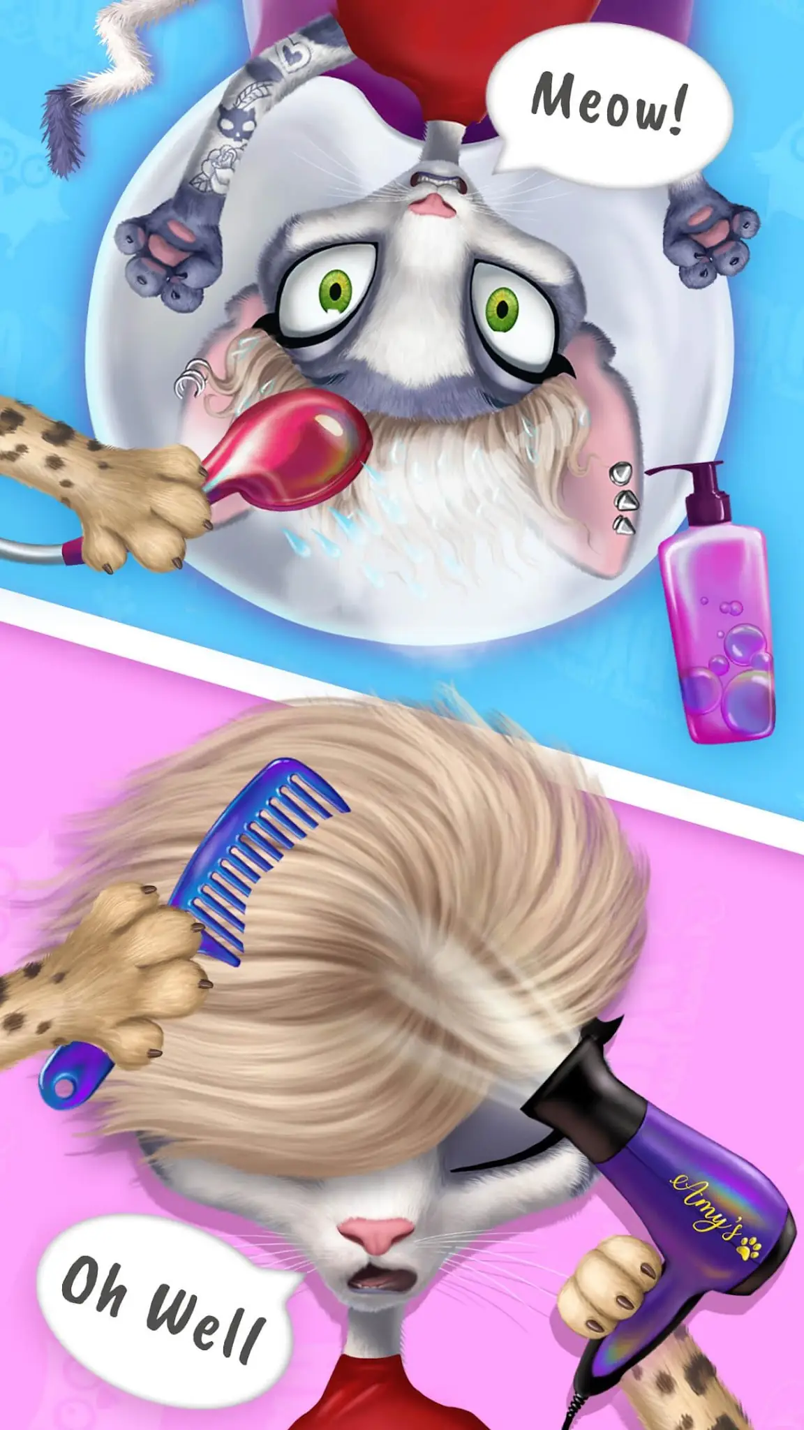 Captură de ecran Amy's Animal Hair Salon 4