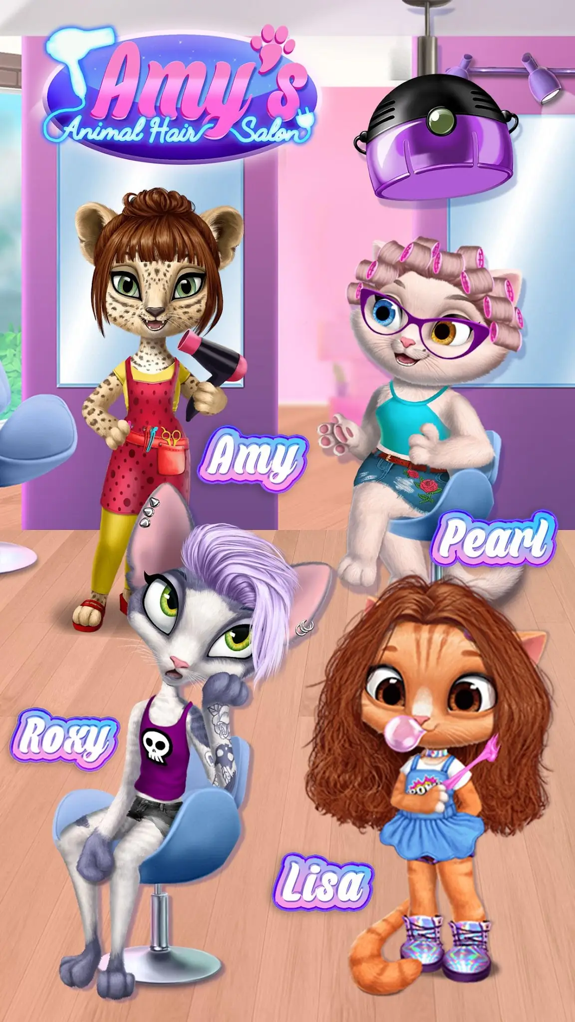 Captură de ecran Amy's Animal Hair Salon 5