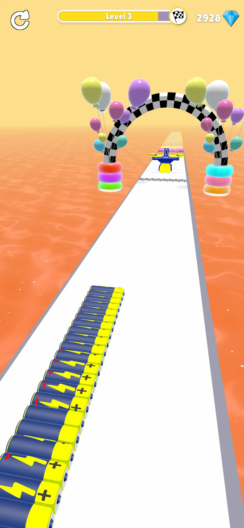 Скриншот Battery Run 2