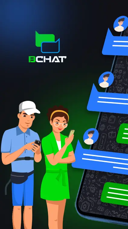 Скриншот BChat - Privacy Messenger 1