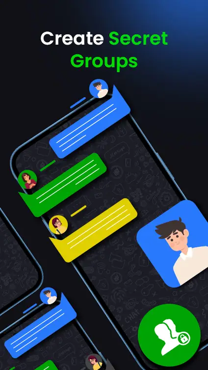Скриншот BChat - Privacy Messenger 4
