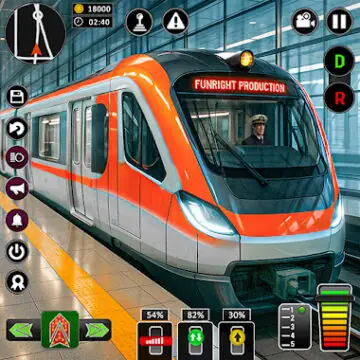város vonat sim- vonat játékok ikon