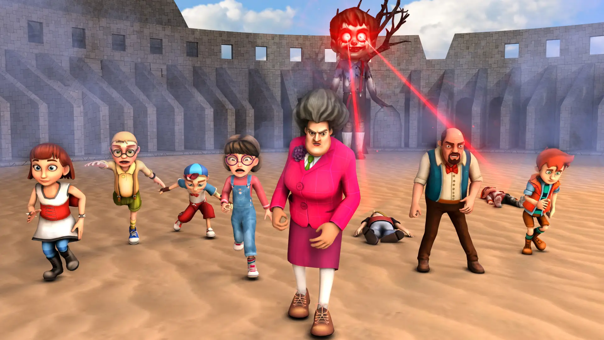 스크린샷 Clash of Scary Squad 1