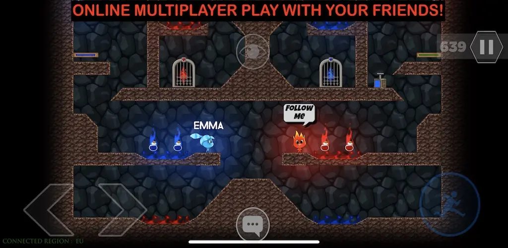 Огонь и Вода: Online игра игра обложка для Android