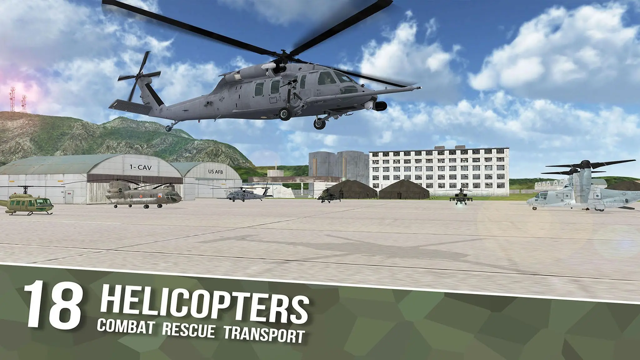 Screenshot Helicopter Sim Flight Simulator 1