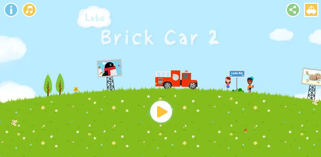 Labo Brick Car2 Kid Gra gra okładka dla Androida