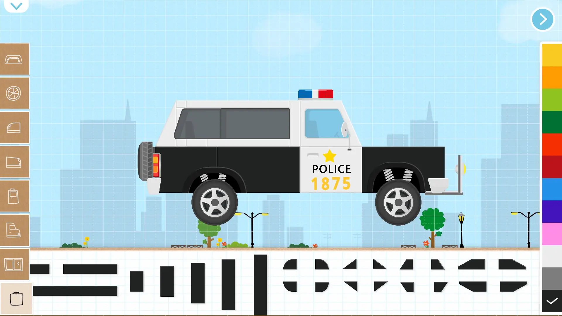 Zrzut ekranu Labo Brick Car2 Kid Gra 3