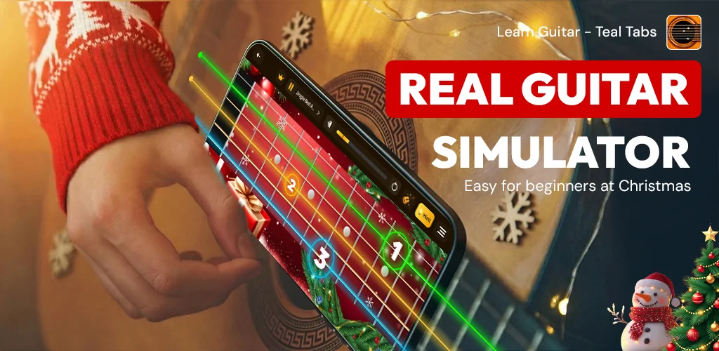 Learn Guitar - Real Tabs aplicativo arte da capa para Android