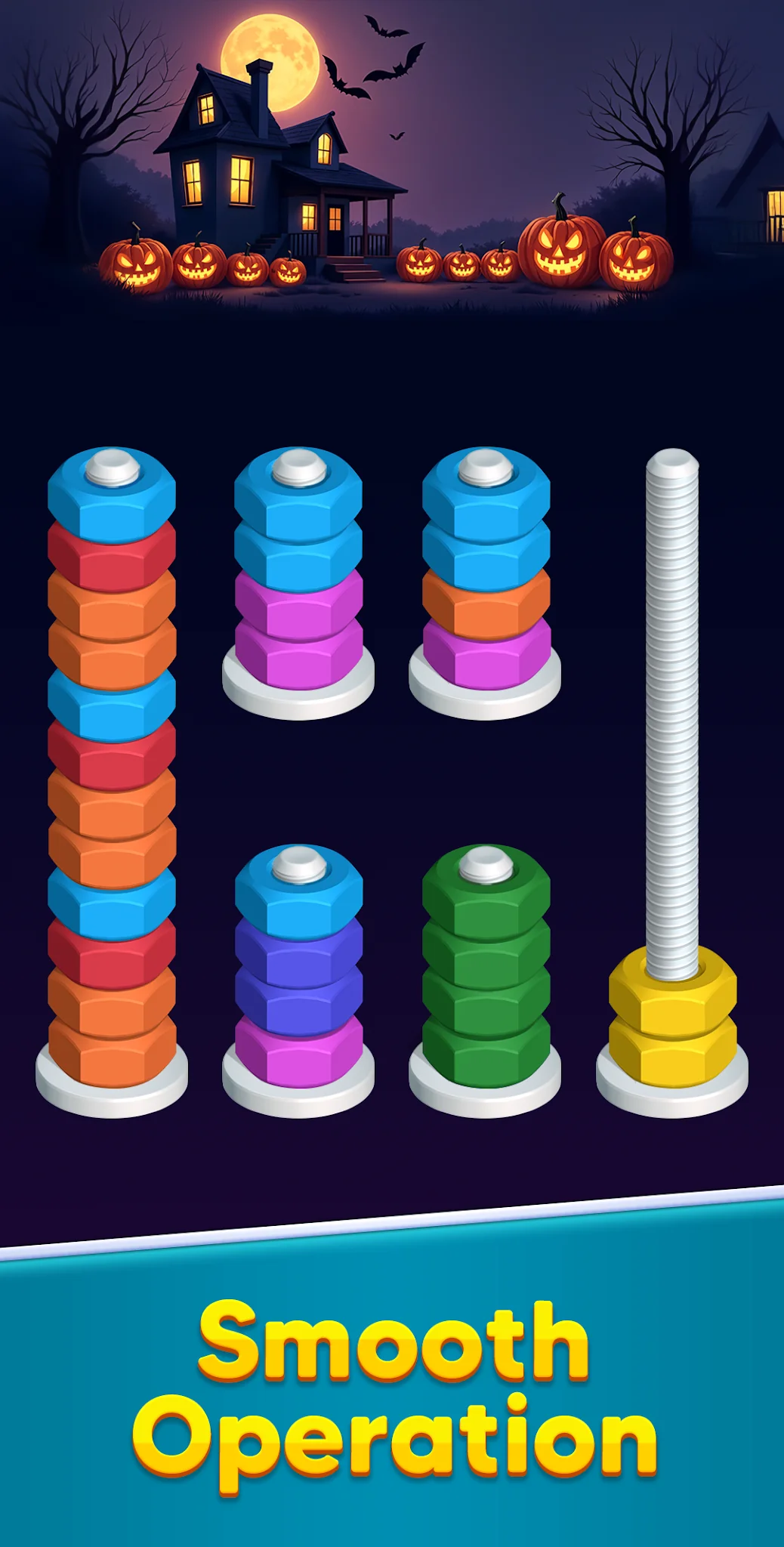 Nut Sort Puzzle Games képernyőkép 2
