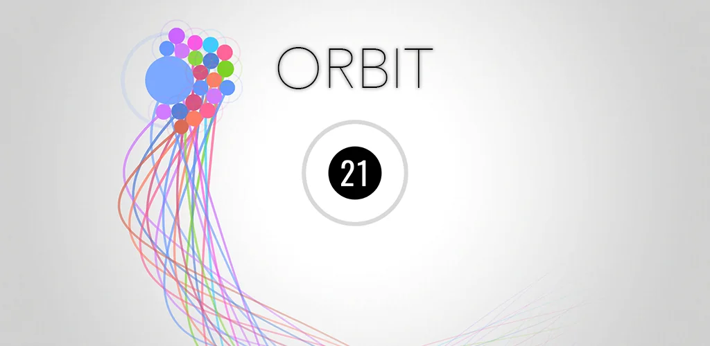 Orbit - Игра с гравитацией игра обложка для Android