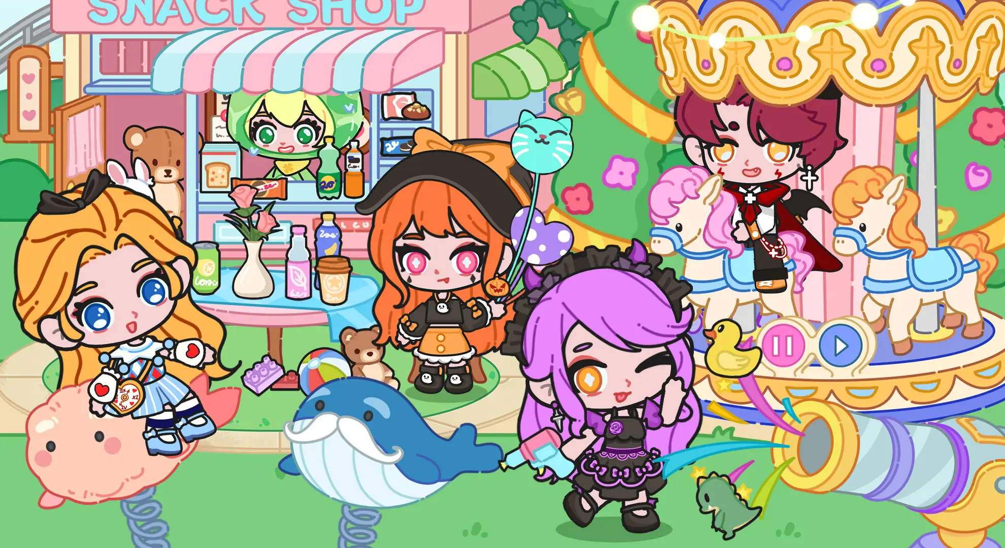 Tangkapan layar Pippi World :Avatar Life 3