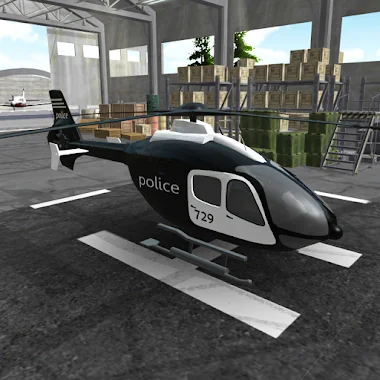 Police Helicopter Simulator Icono