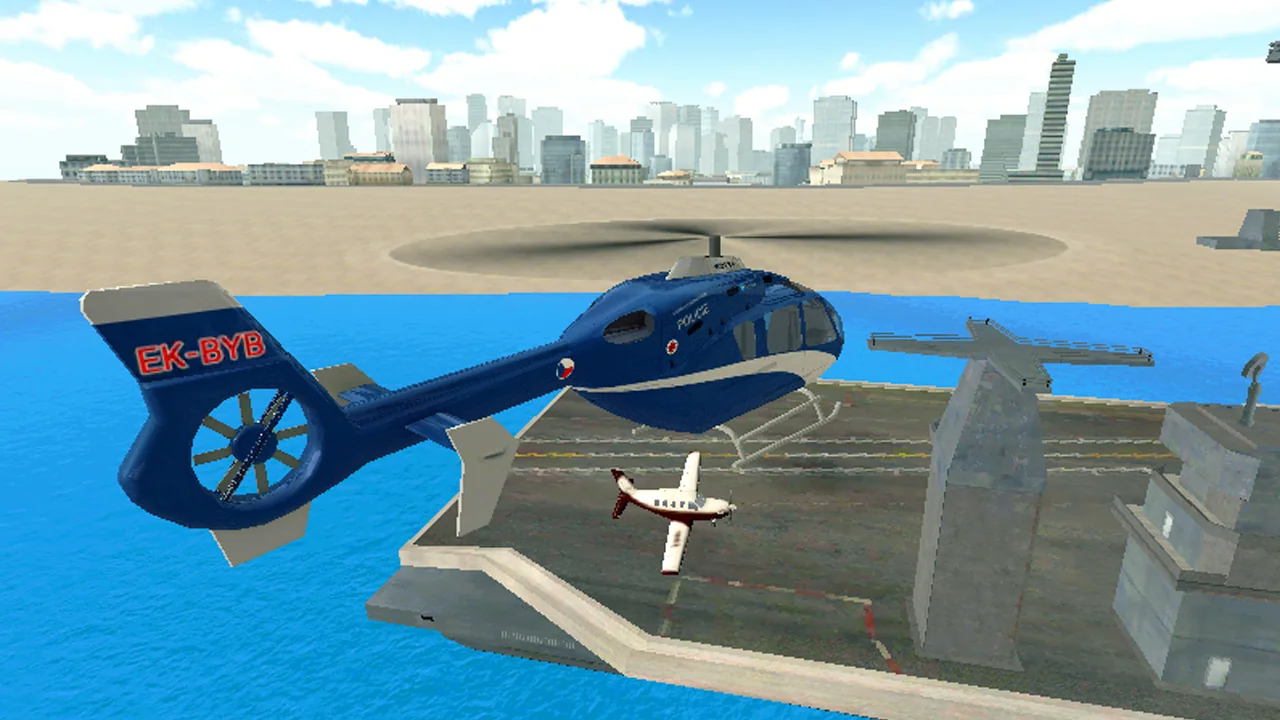 Captura de pantalla Police Helicopter Simulator 8
