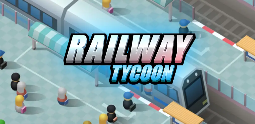 Idle Railway Tycoon jeu cover art for Android