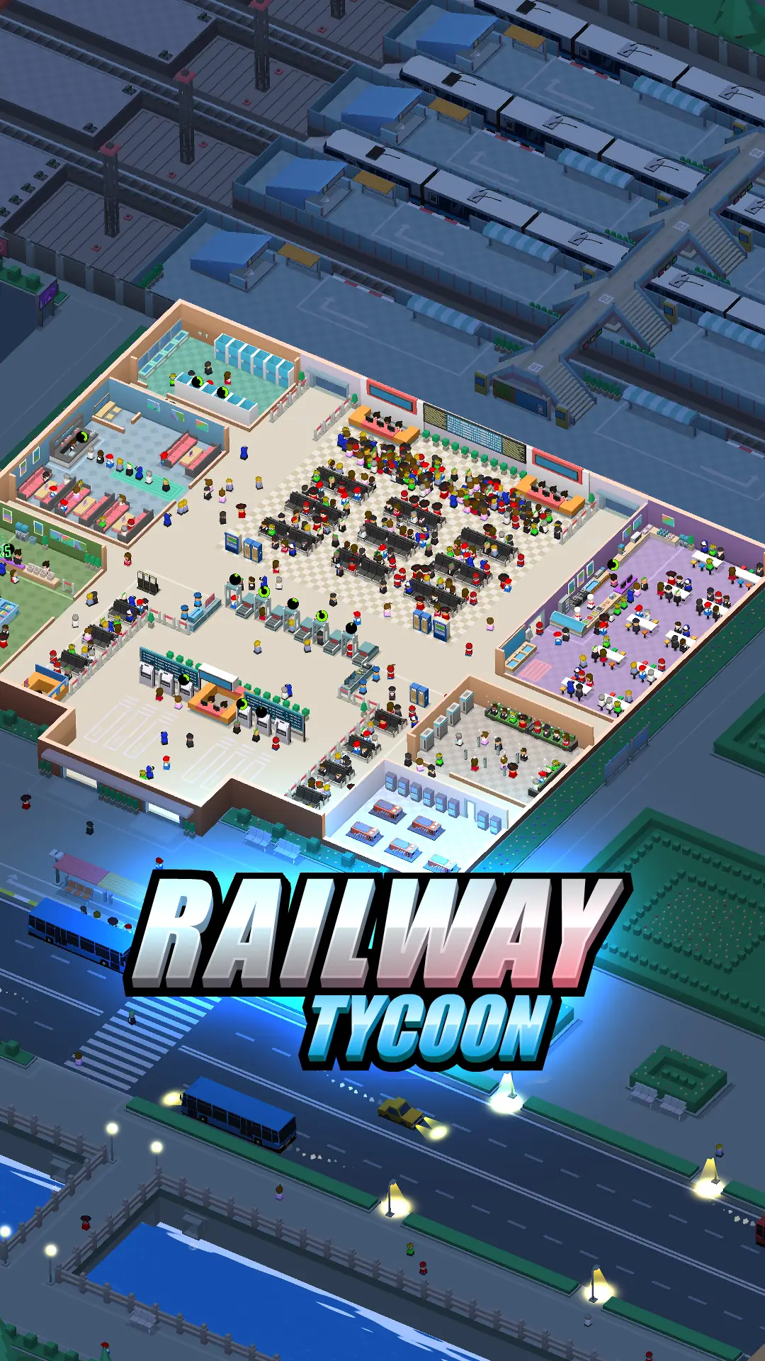 Capture d'écran Idle Railway Tycoon 1