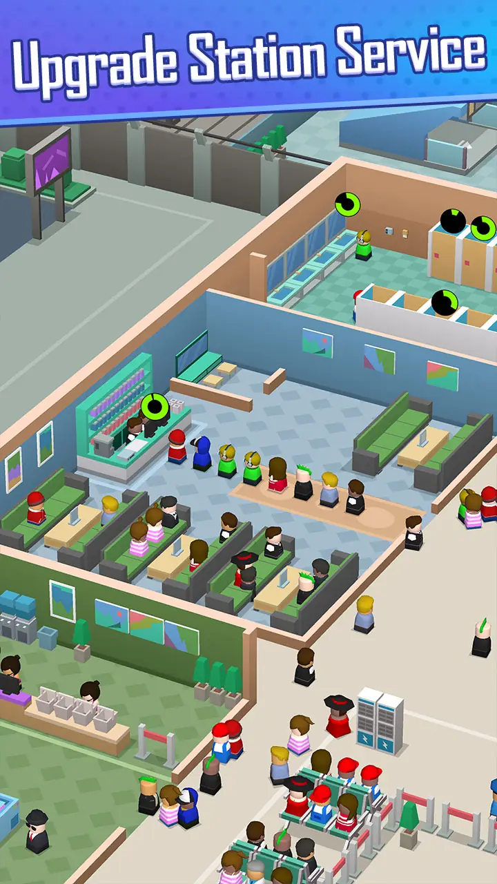 Capture d'écran Idle Railway Tycoon 5