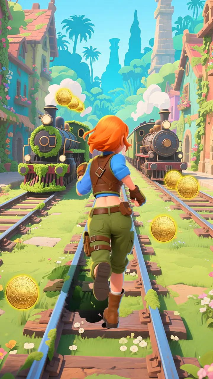 Snímek obrazovky Runner Escape: Lost Wild 1