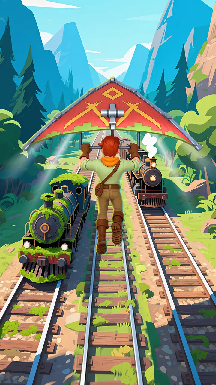 Snímek obrazovky Runner Escape: Lost Wild 2