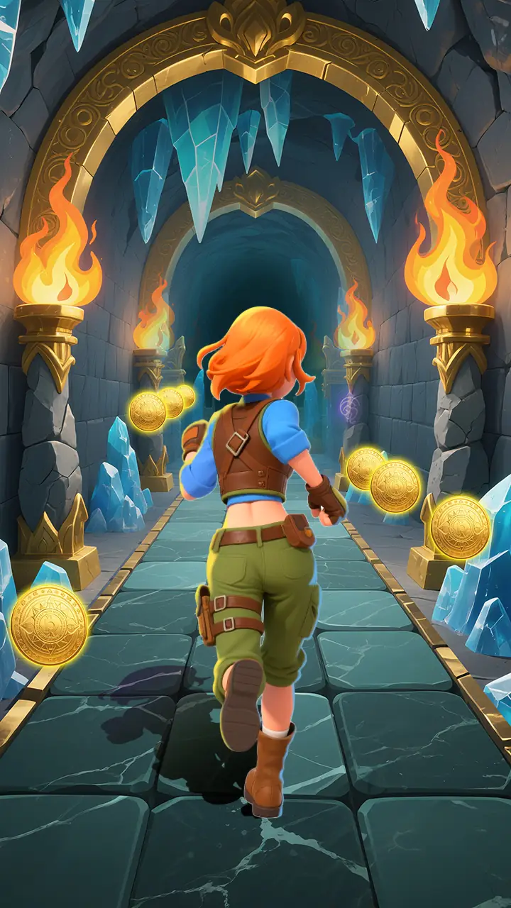 Snímek obrazovky Runner Escape: Lost Wild 4