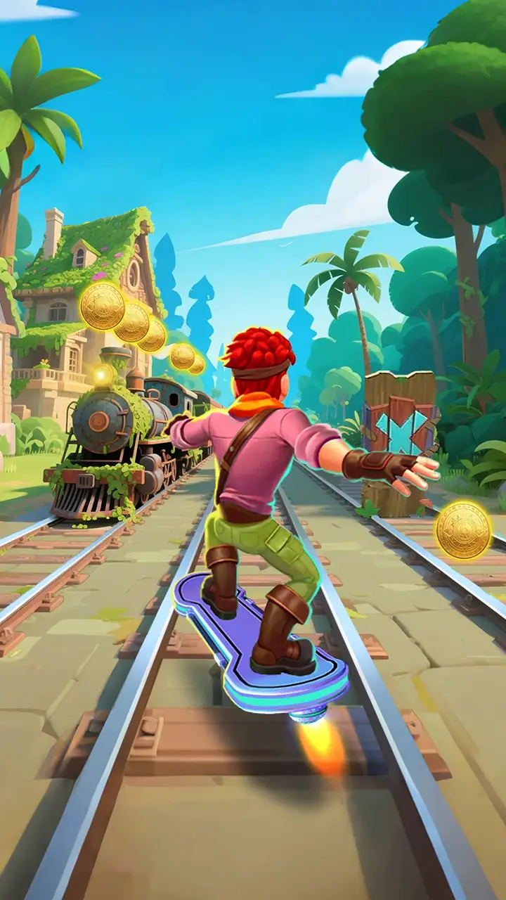 Snímek obrazovky Runner Escape: Lost Wild 5