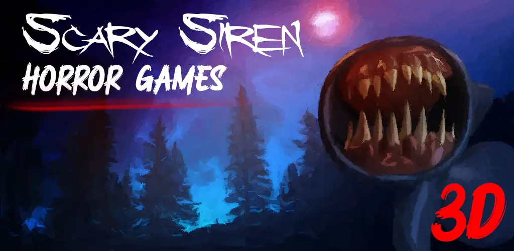 Сирена в лесу игра - Страшилка jeu cover art for Android