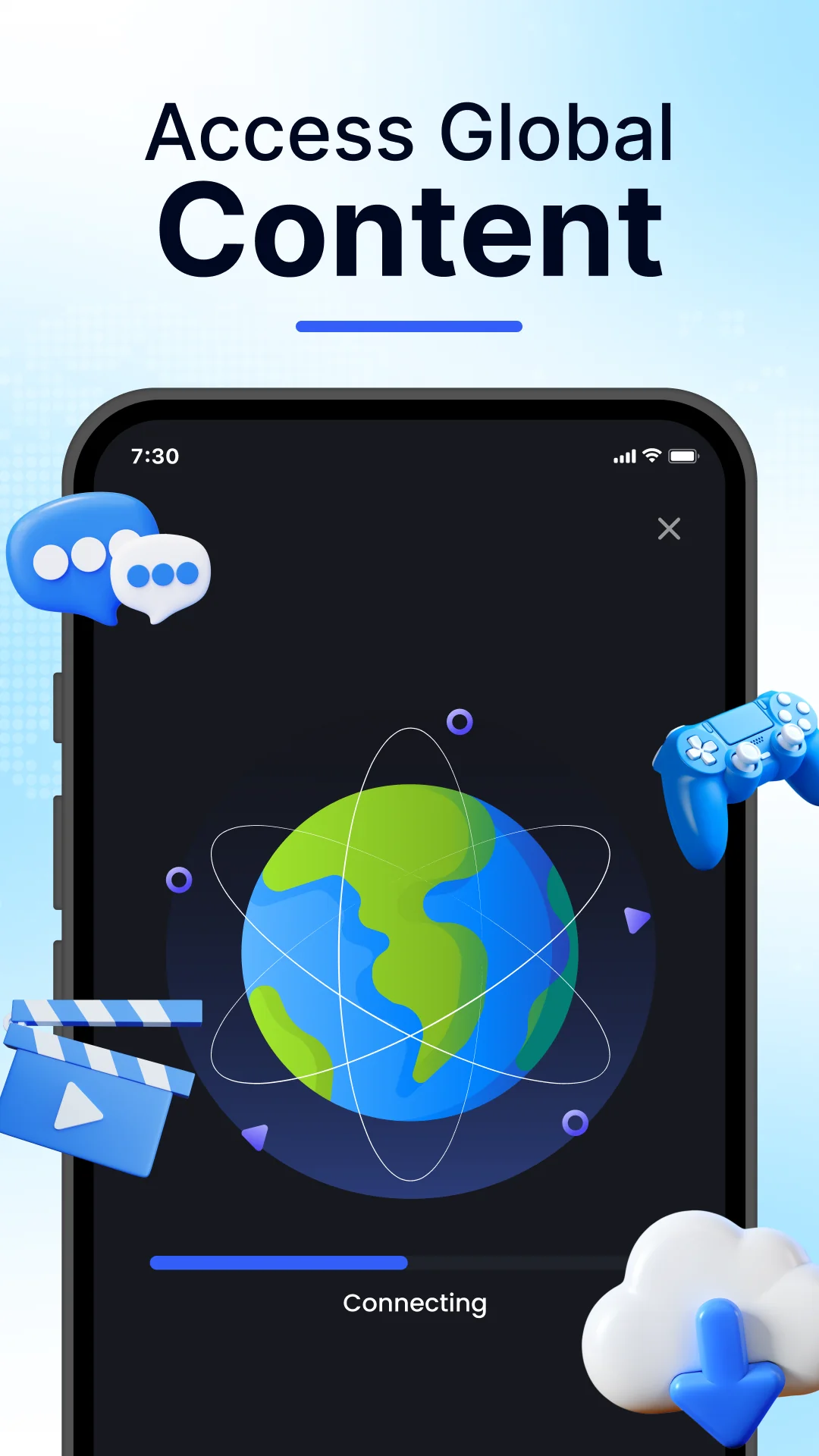 لقطة شاشة سوبر في بي ان: آمن ومؤمن VPN %د