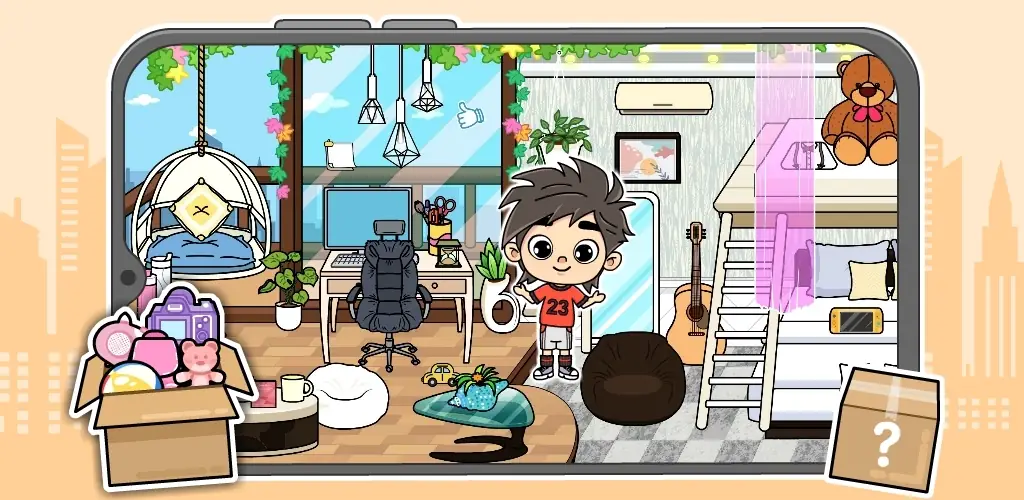 Thiết kế nhà hiện đại Tizi trò chơi Hình ảnh bìa cho Android