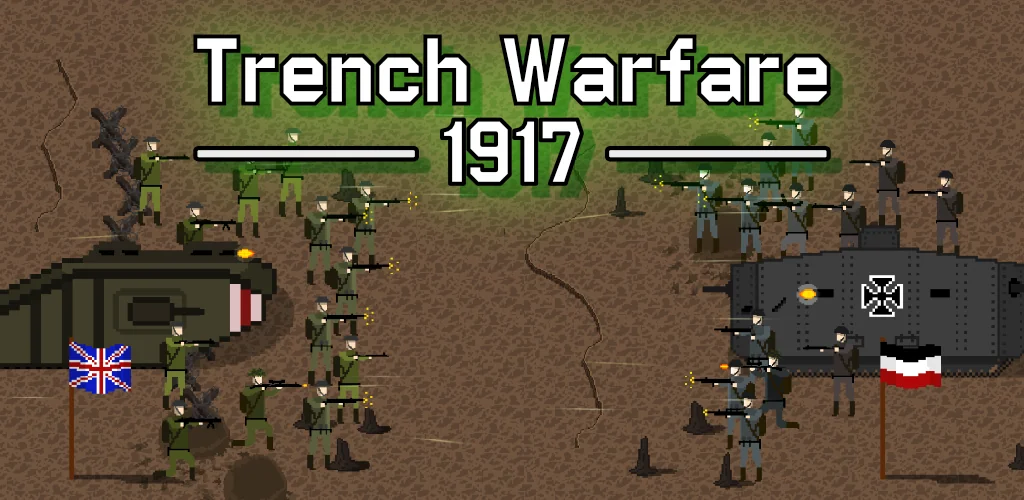 Trench Warfare 1917: WW1 RTS игра обложка для Android