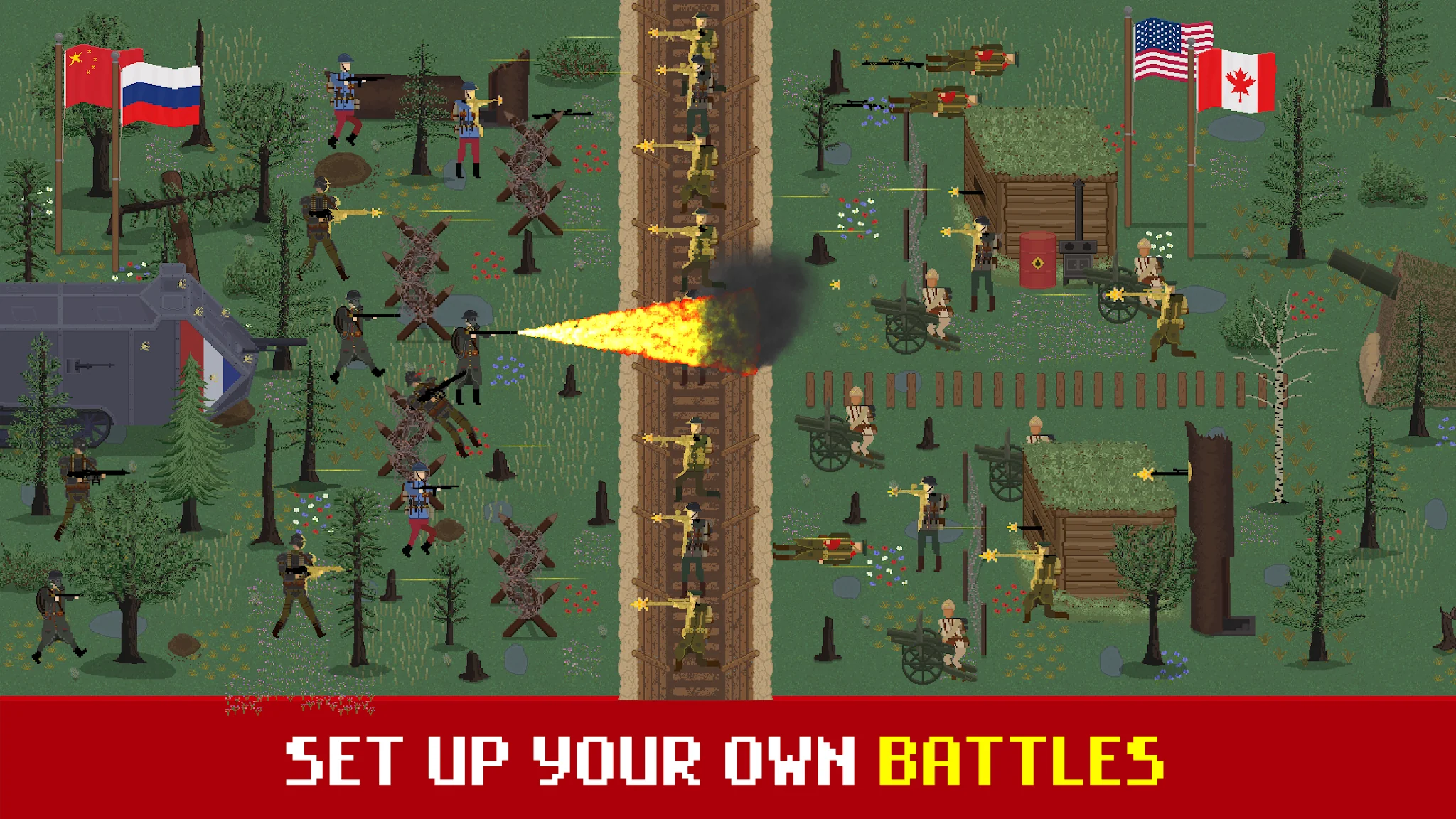 لقطة شاشة Trench Warfare WW1: RTS Battle %د