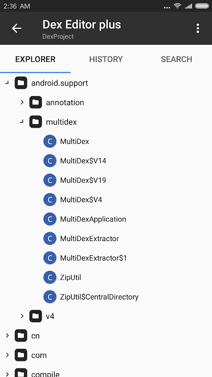 Schermata MT Manager 6