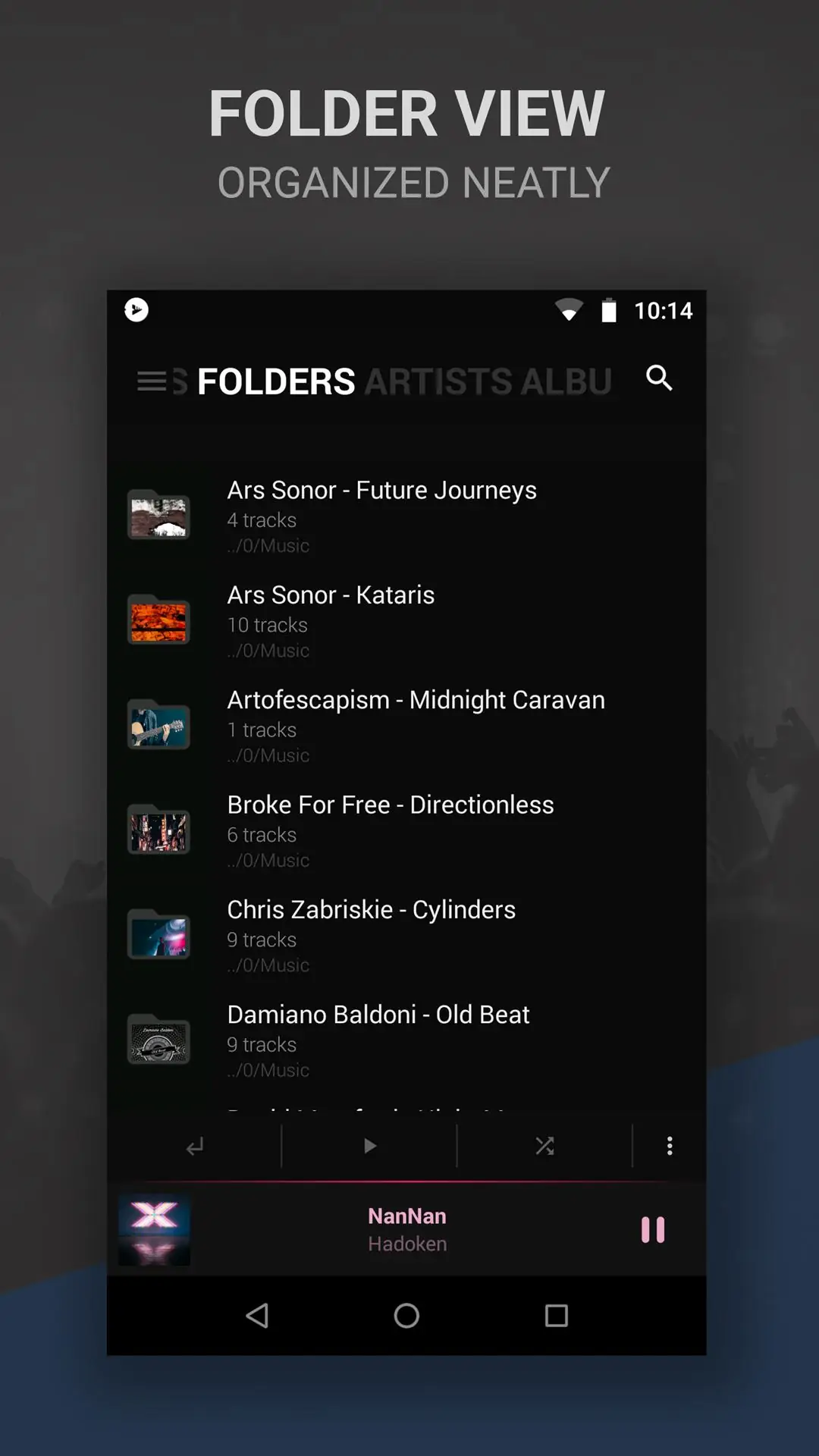 Screenshot BlackPlayer Music Player 5